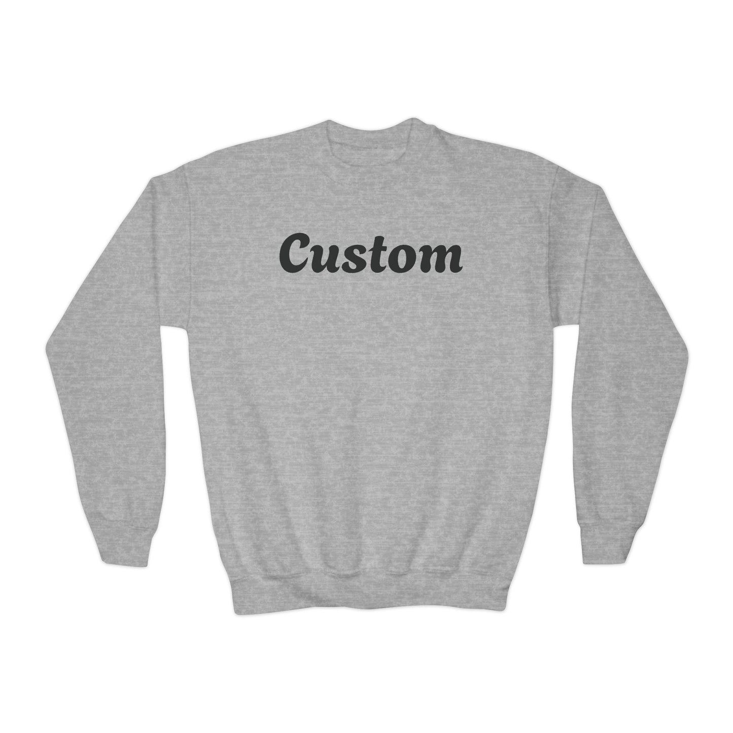 Custom Youth Sweatshirt - Personalized
