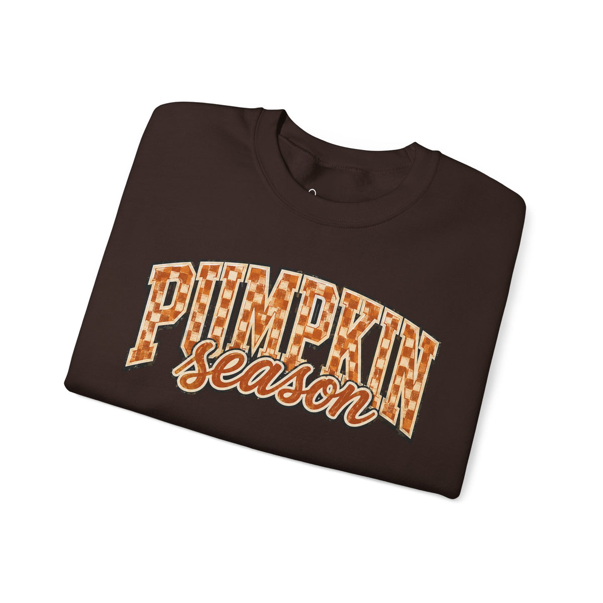 Pumpkin Season Checker Sweatshirt