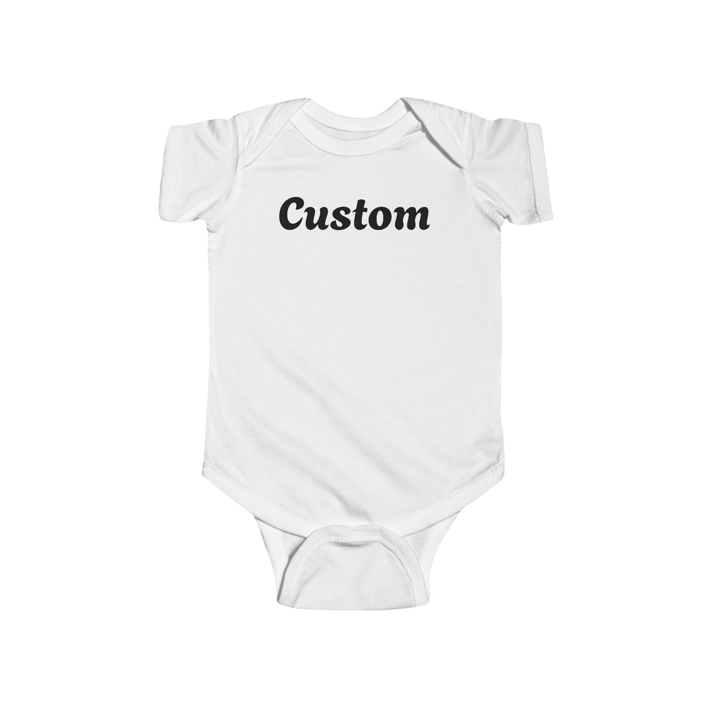 Custom Infant Jersey Bodysuit - Personalized
