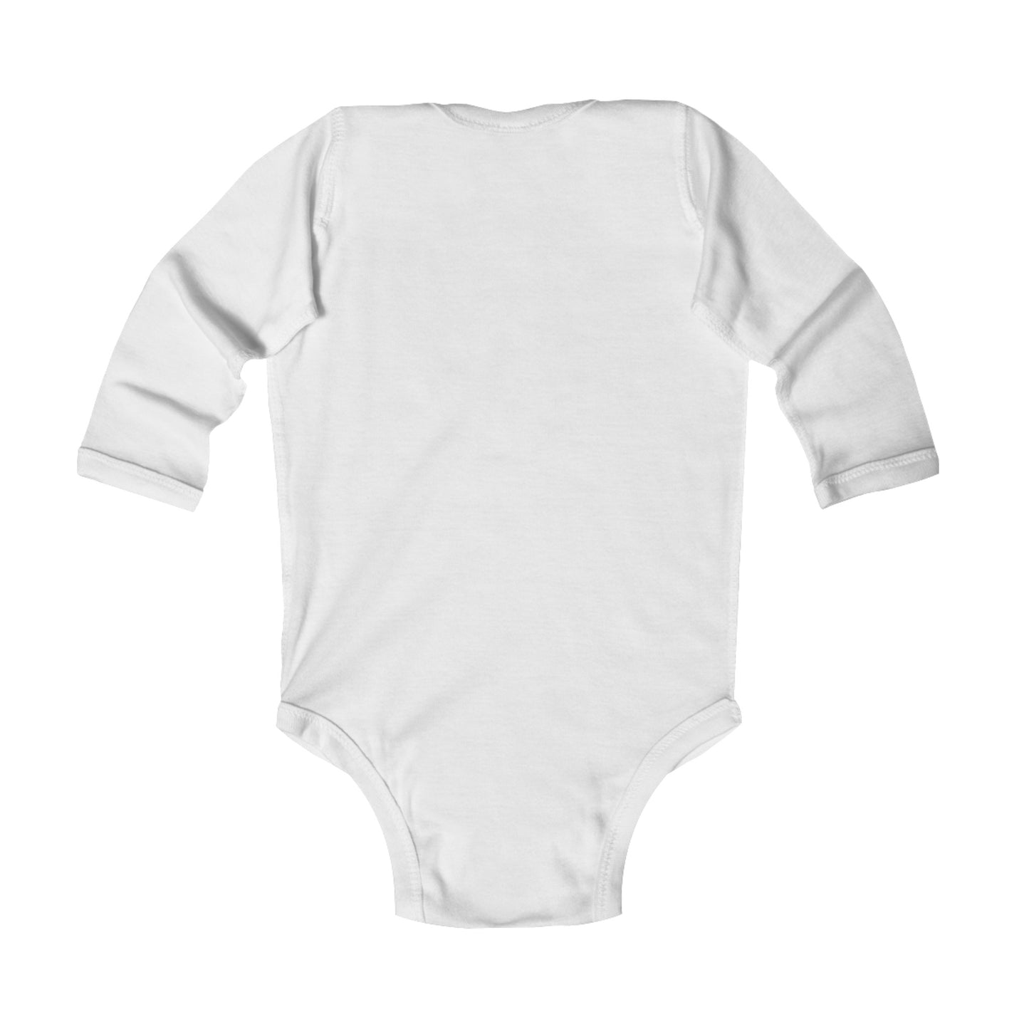 Christmas Snow Trees Infant Long Sleeve Bodysuit
