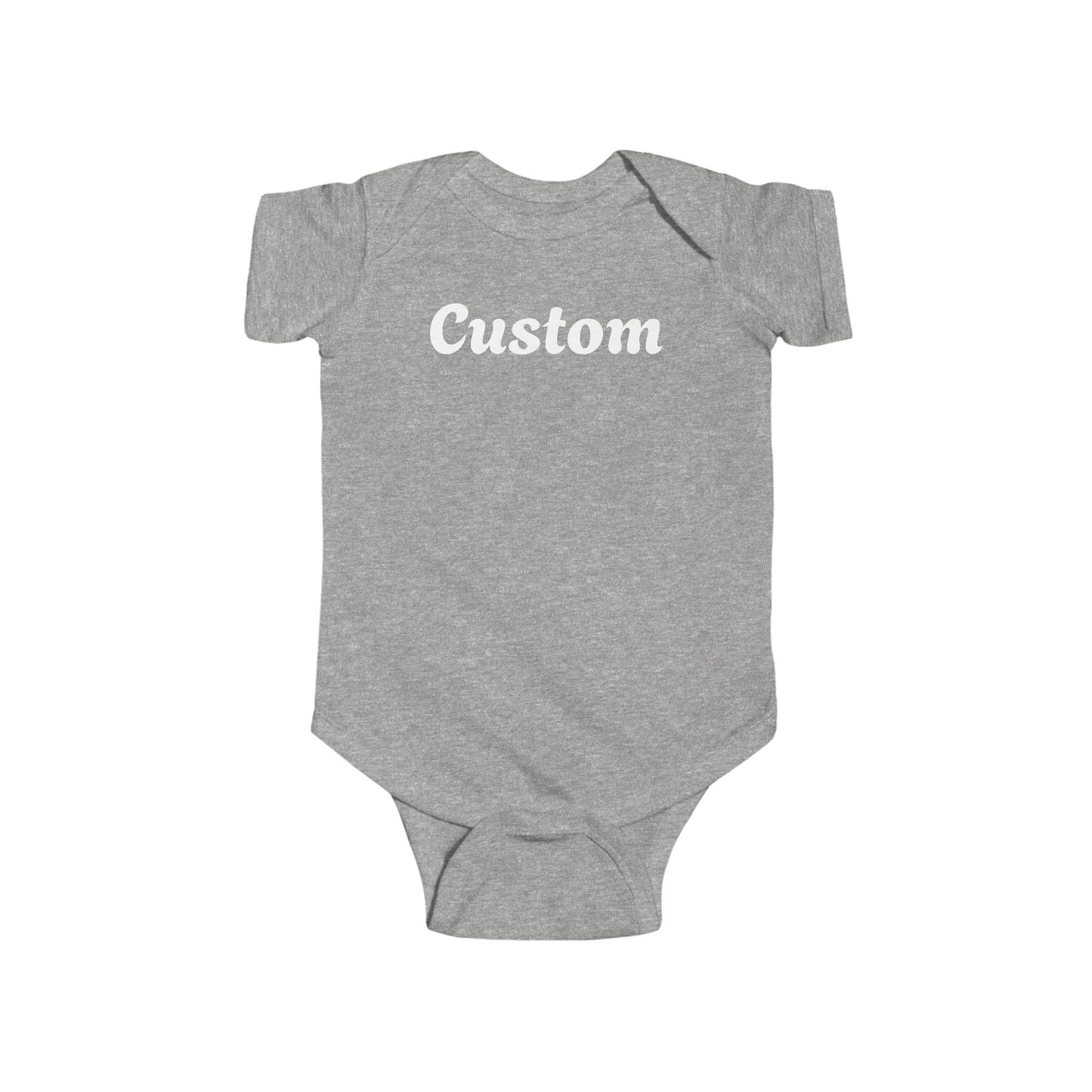 Custom Infant Jersey Bodysuit - Personalized