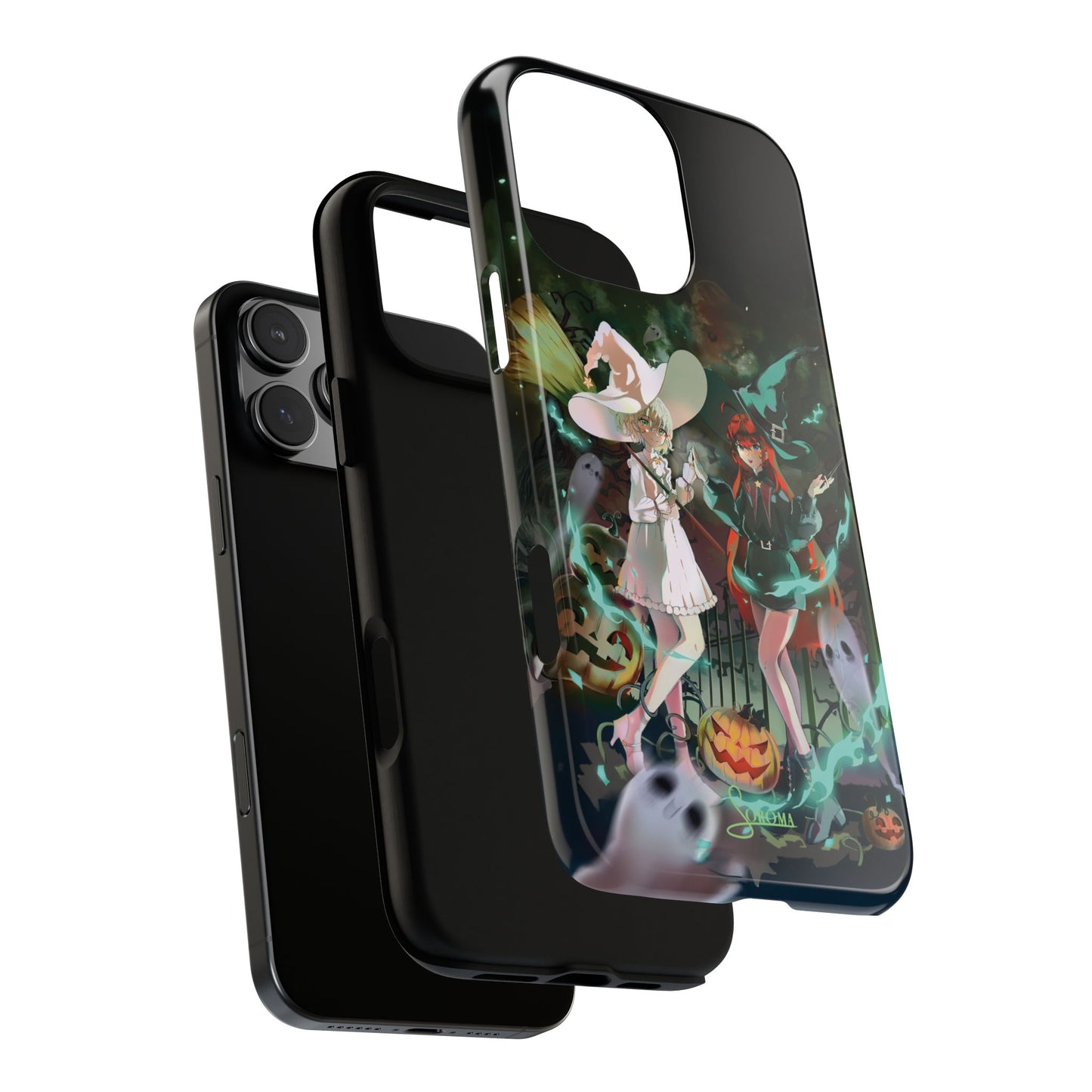 Halloween Witches Tough Phone Case - By Imar P. Cadlo