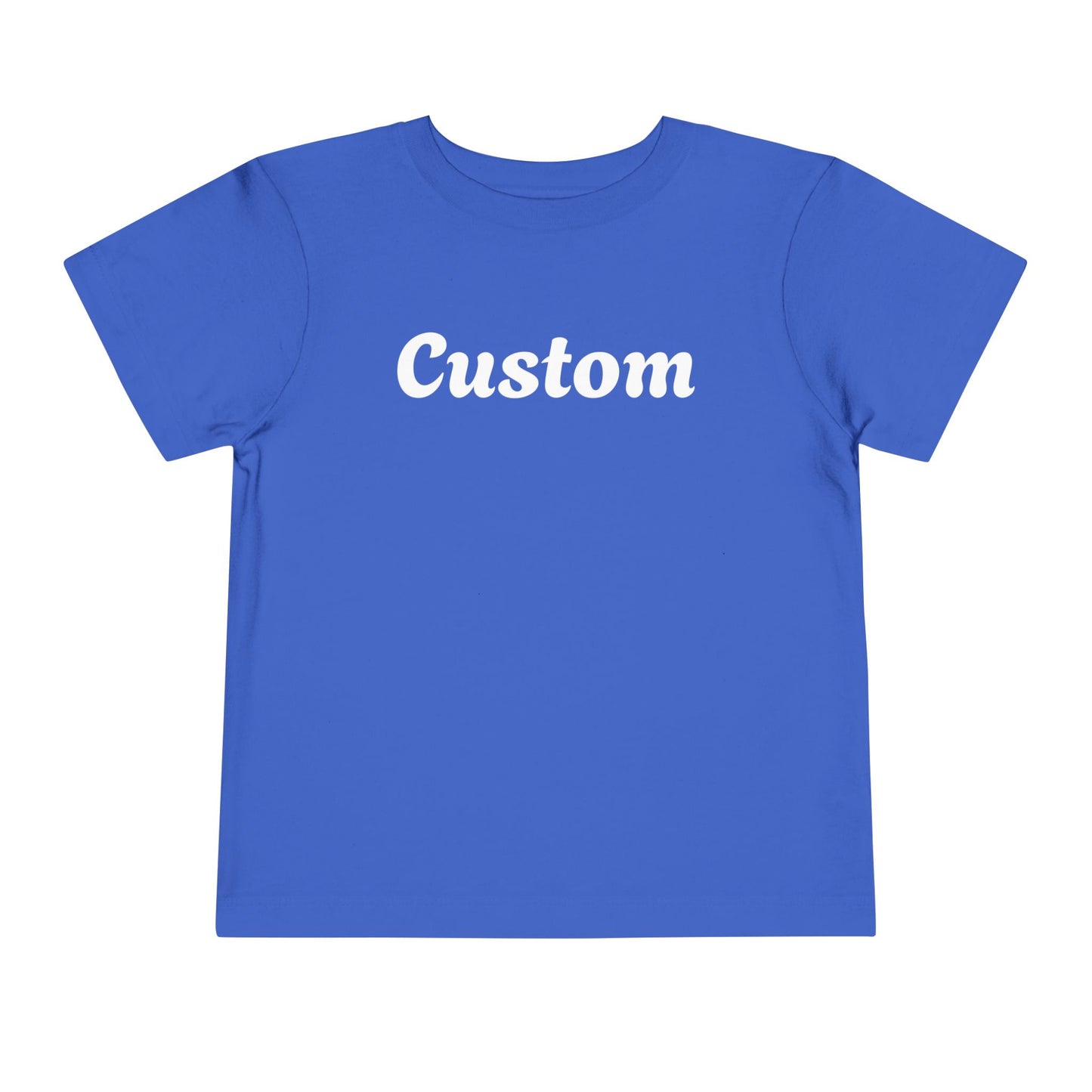 Custom Toddler T-Shirt - Personalized