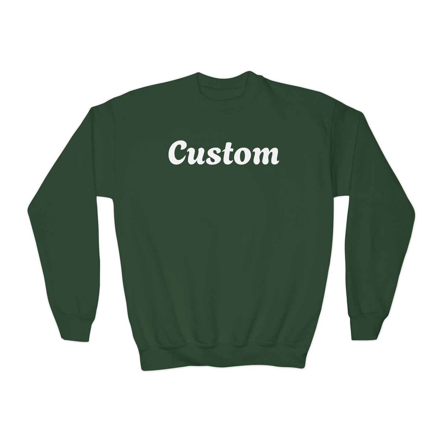 Custom Youth Sweatshirt - Personalized