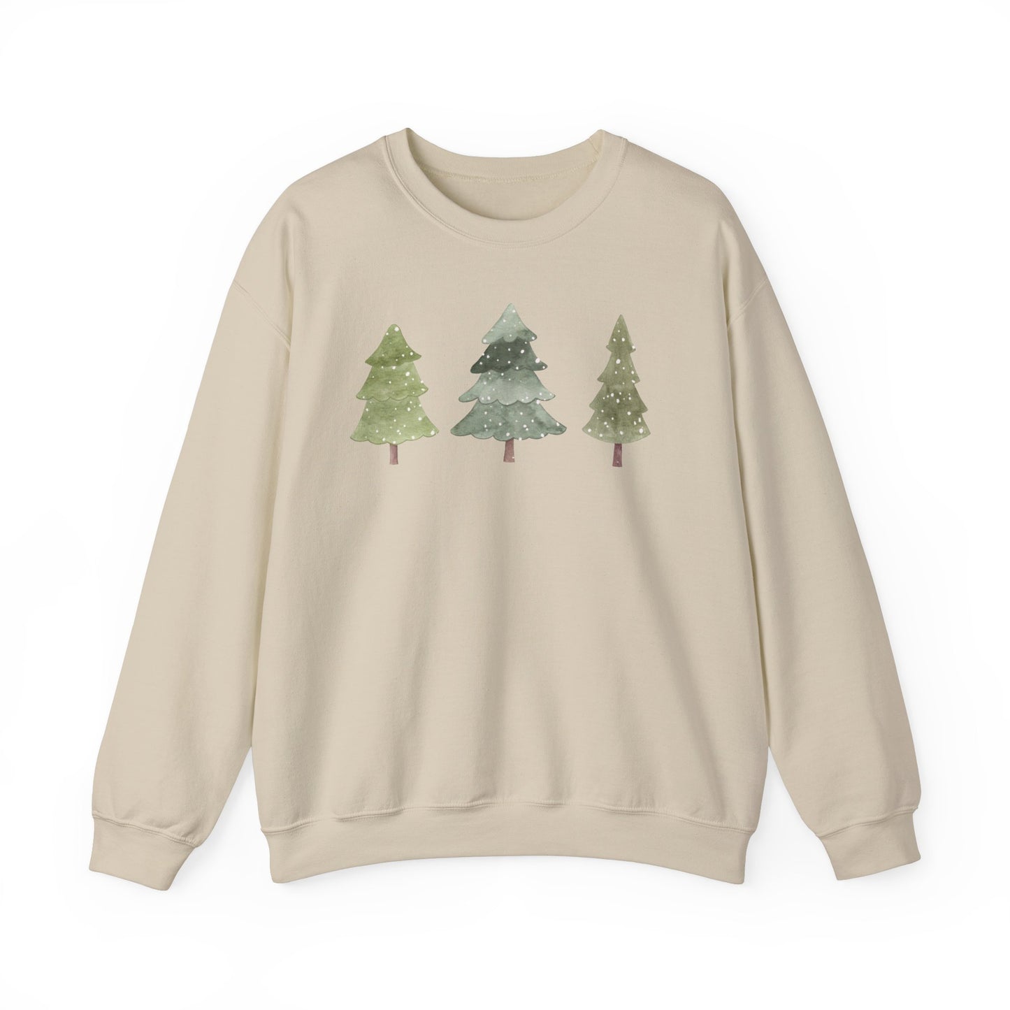 Christmas Snow Trees Sweatshirt