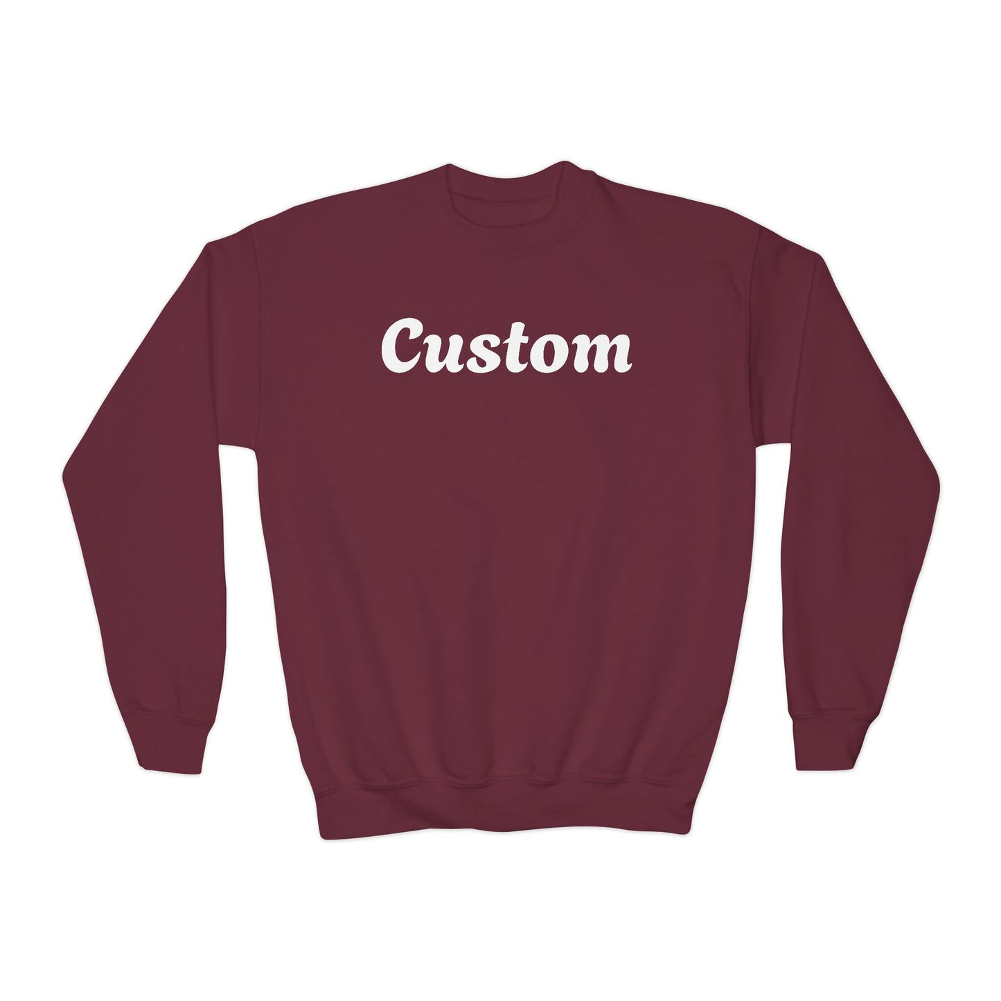 Custom Youth Sweatshirt - Personalized