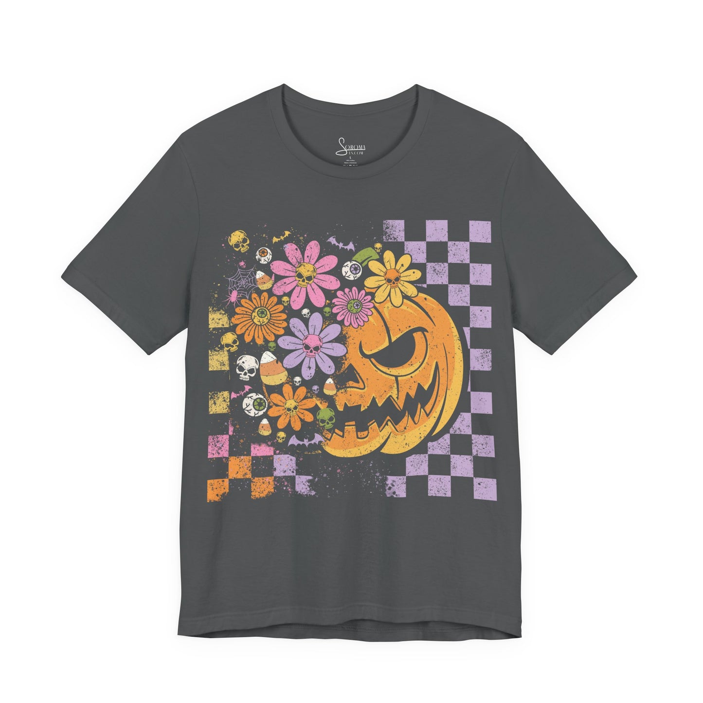 Pumpkin Distressed T-Shirt