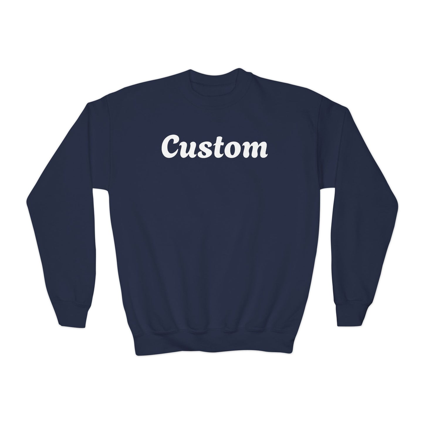 Custom Youth Sweatshirt - Personalized