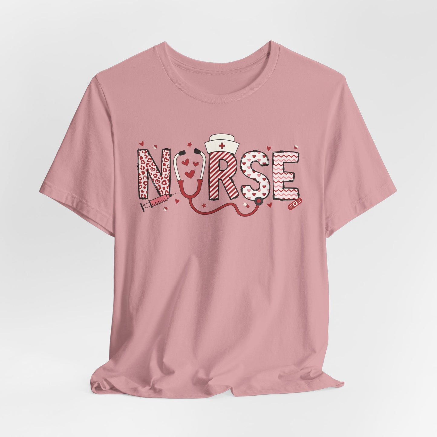 Hearts Nurse T-Shirt