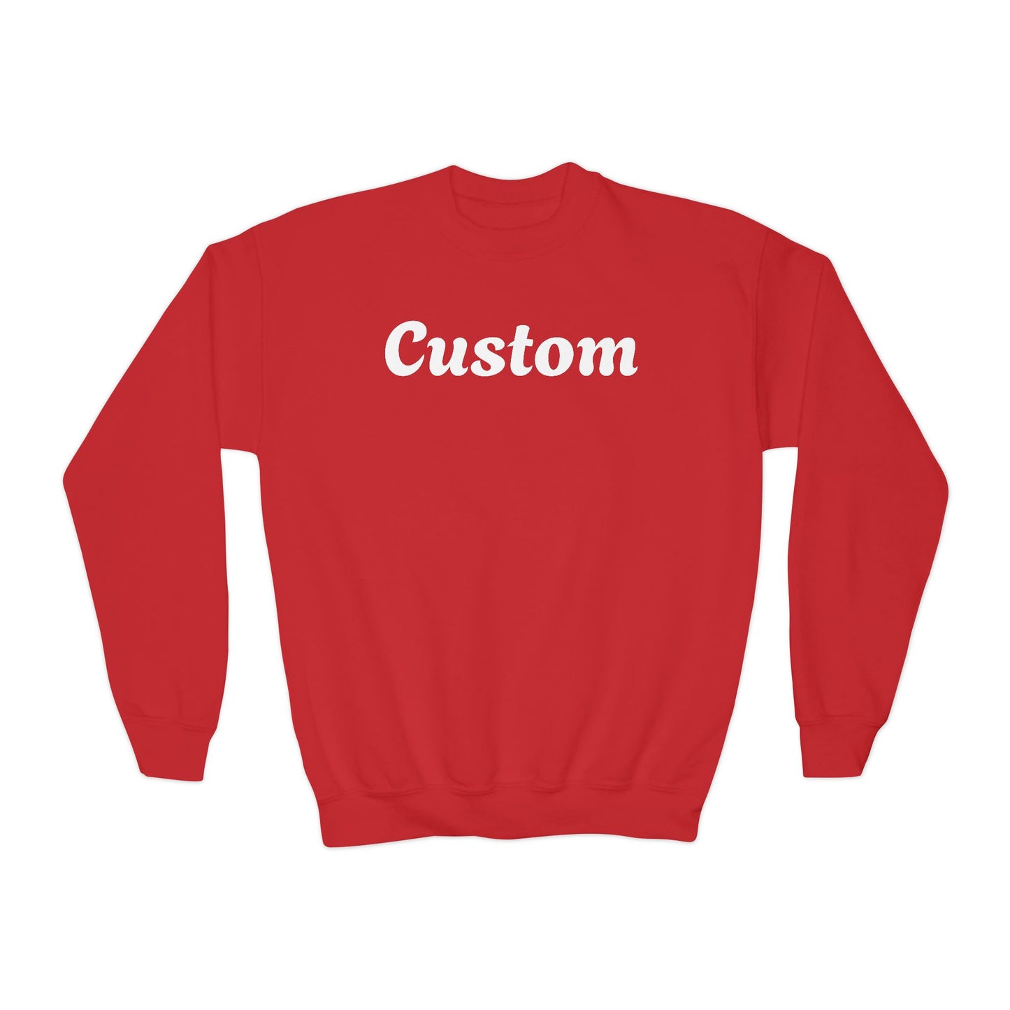 Custom Youth Sweatshirt - Personalized