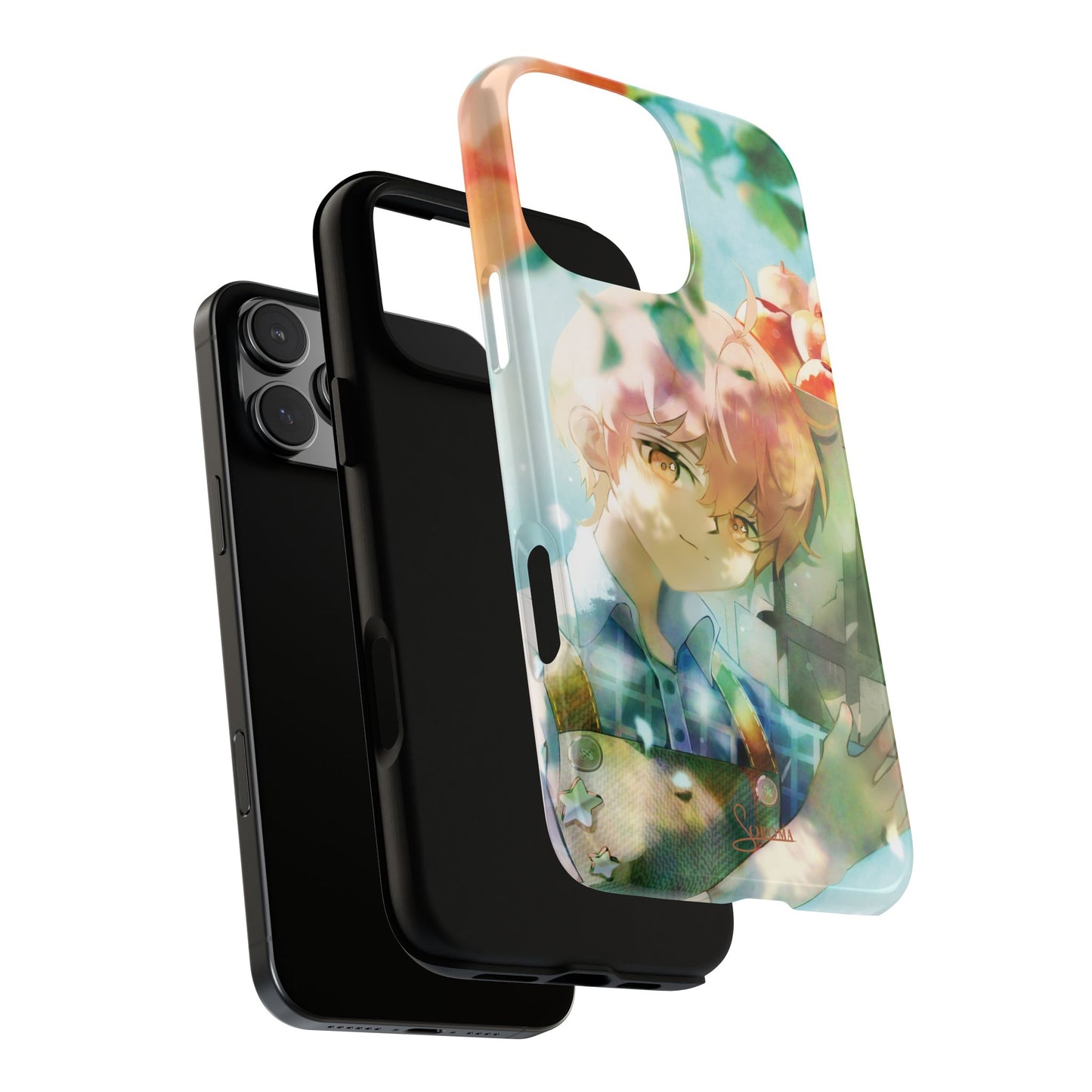 Picking Apples Tough Phone Case - By Imar P. Cadlo