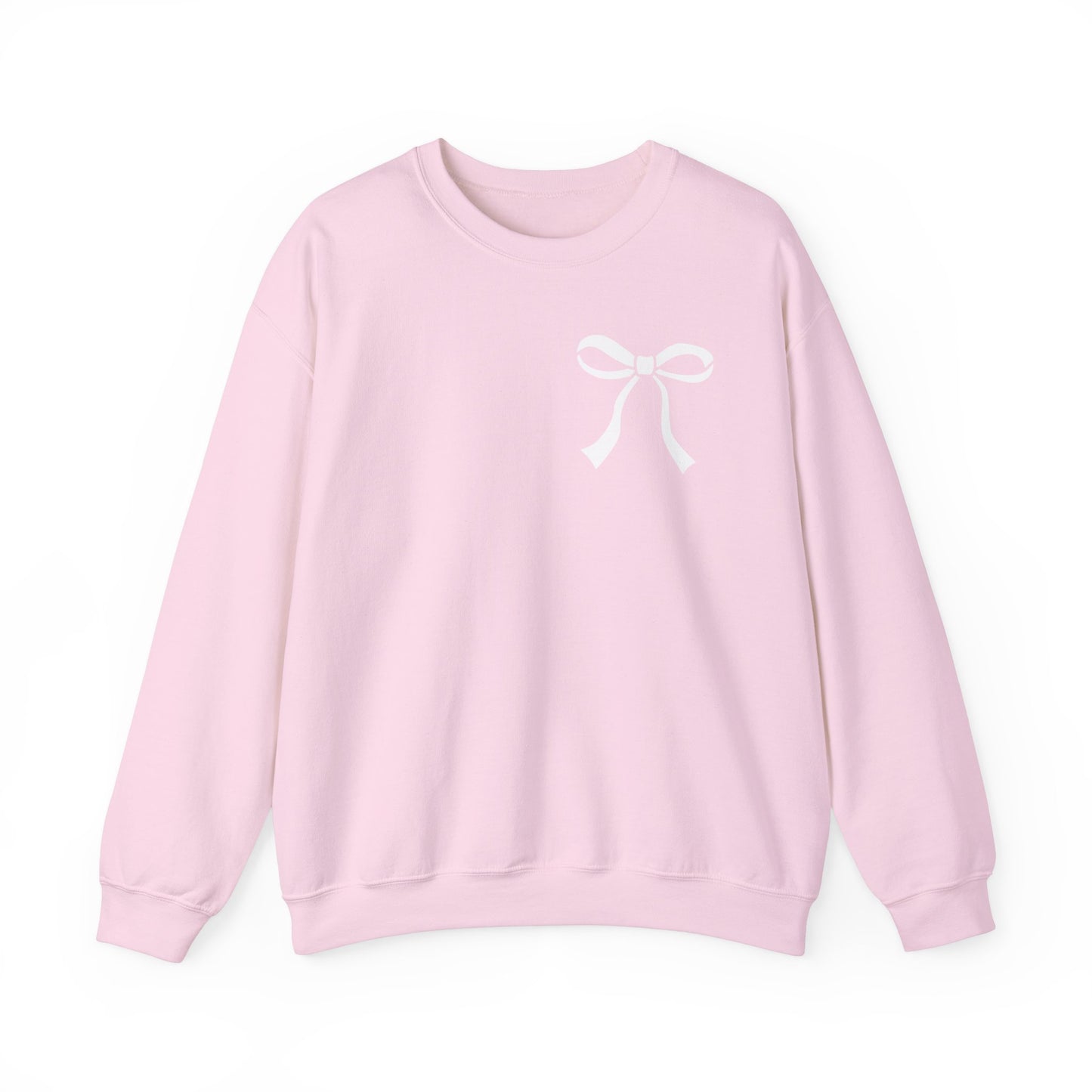 White Bow Sweatshirt