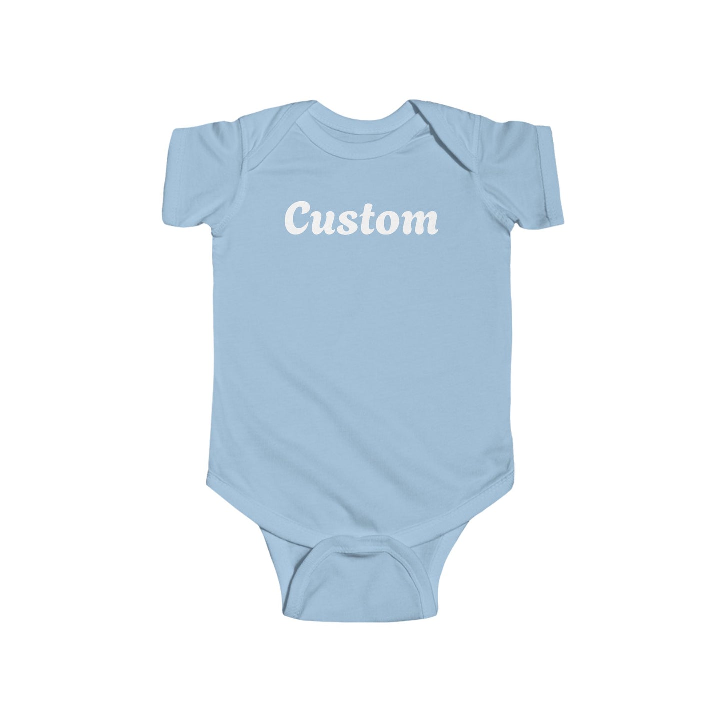 Custom Infant Jersey Bodysuit - Personalized