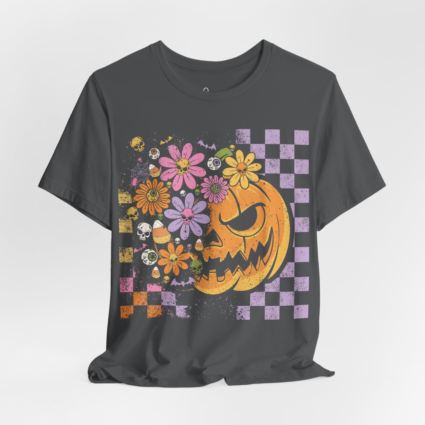 Pumpkin Distressed T-Shirt