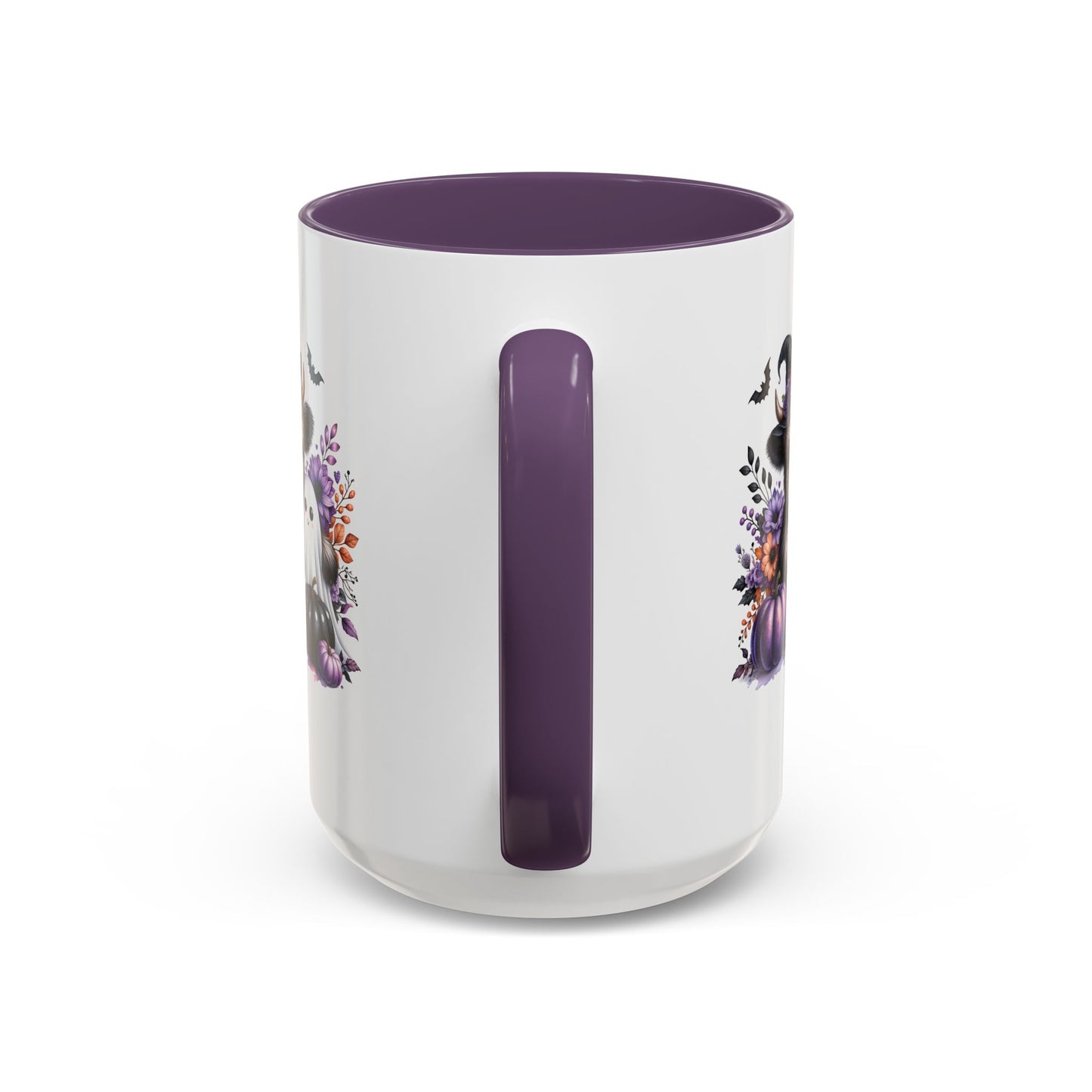 Cow Ghost Purple Pumpkin Mug