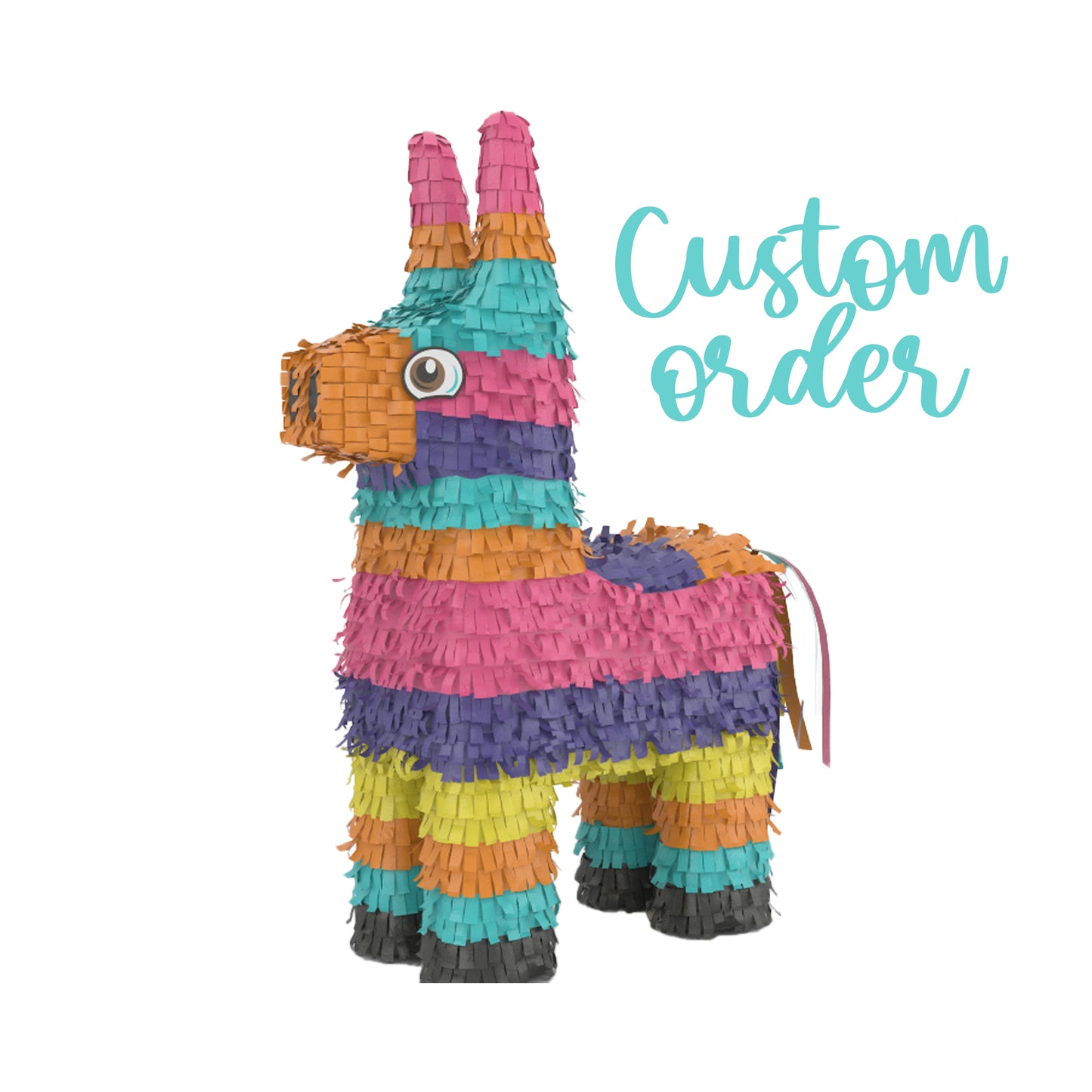 Piñata - Custom 3D Shape Handmade - Personalized - by Rosoma