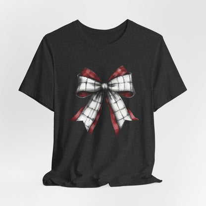 Burgundy Bow T-Shirt