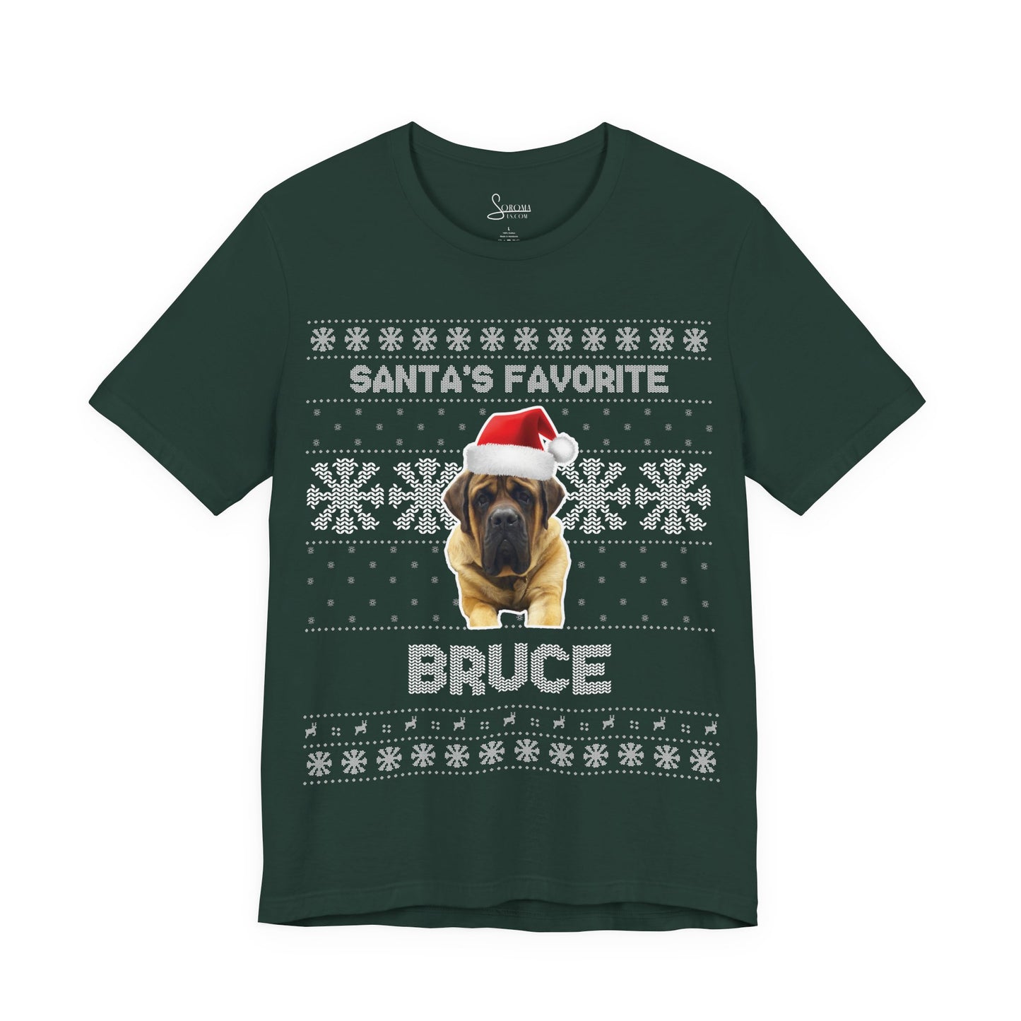 Santa's Favorite Pet T-Shirt - Personalized