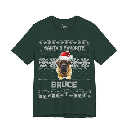 Santa's Favorite Pet T-Shirt - Personalized