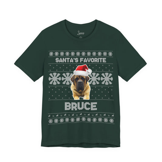 Santa's Favorite Pet T-Shirt - Personalized