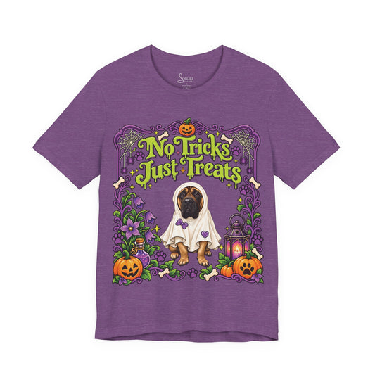 No Tricks just Treats Ghost T-Shirt - Personalized