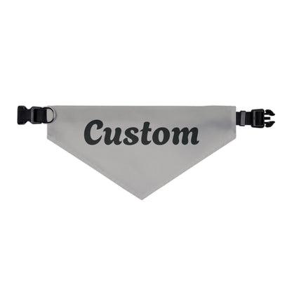 Custom Pet Bandana Collar - Personalized