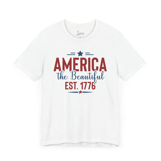 Patriotic America the Beautiful T-Shirt