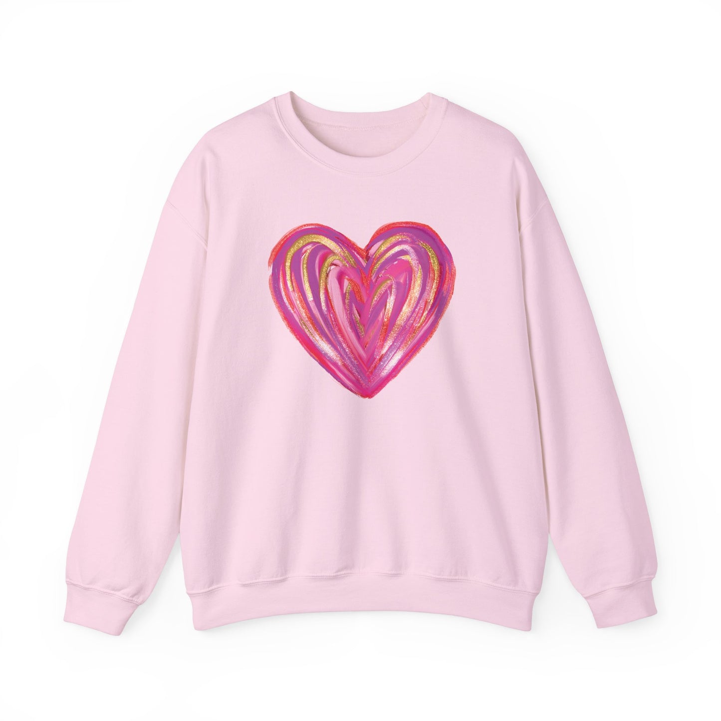 Heart Painted Sweatshirt