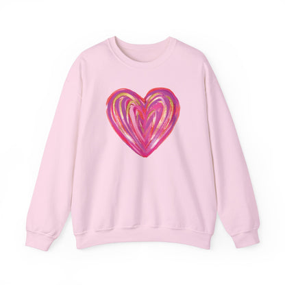 Heart Painted Sweatshirt