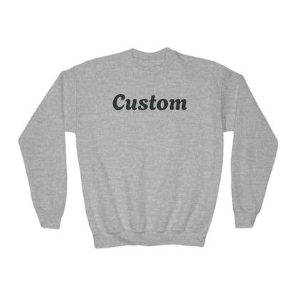 Custom Youth Sweatshirt - Personalized