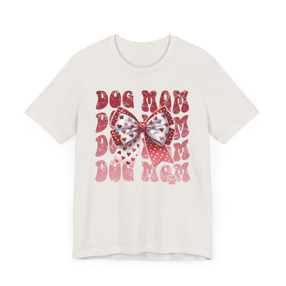 Dog Mom Bow Vintage T-Shirt