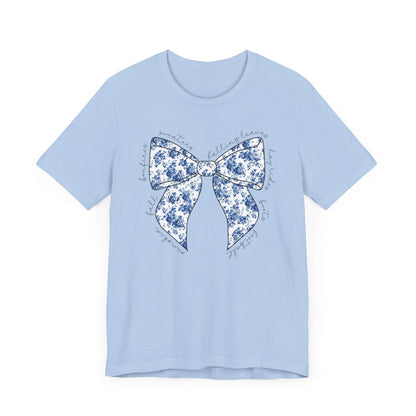 Blue Bow Notes T-Shirt
