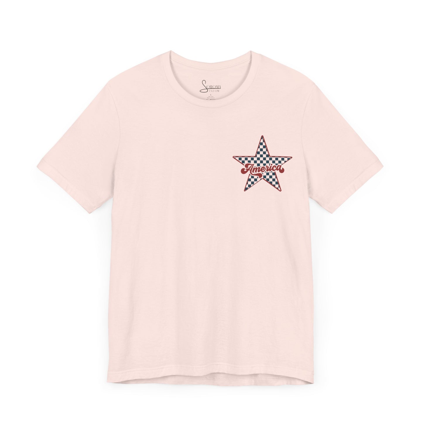 Patriotic America Retro Star T-Shirt