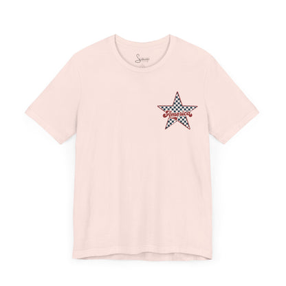 Patriotic America Retro Star T-Shirt