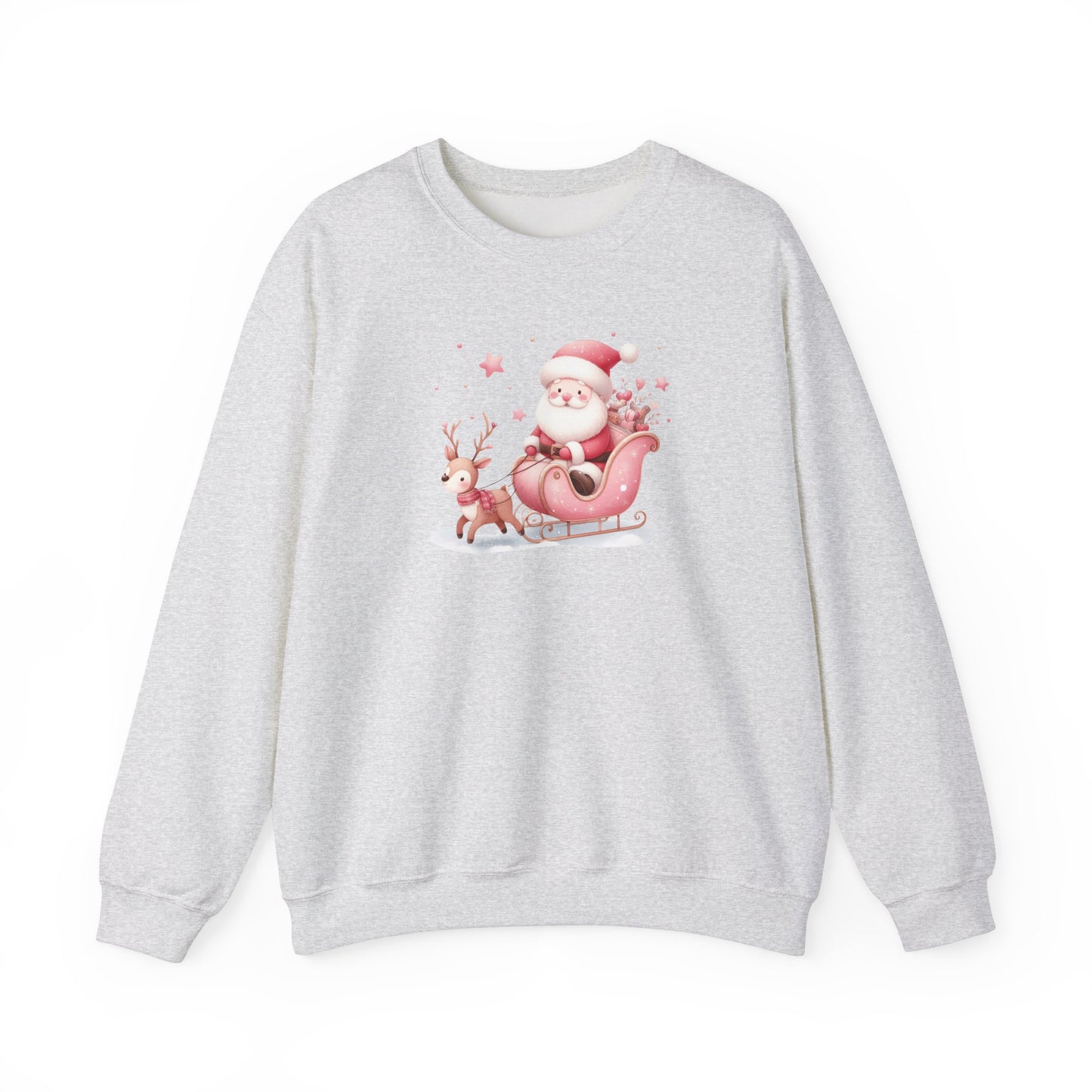 Pink Santa Sweatshirt