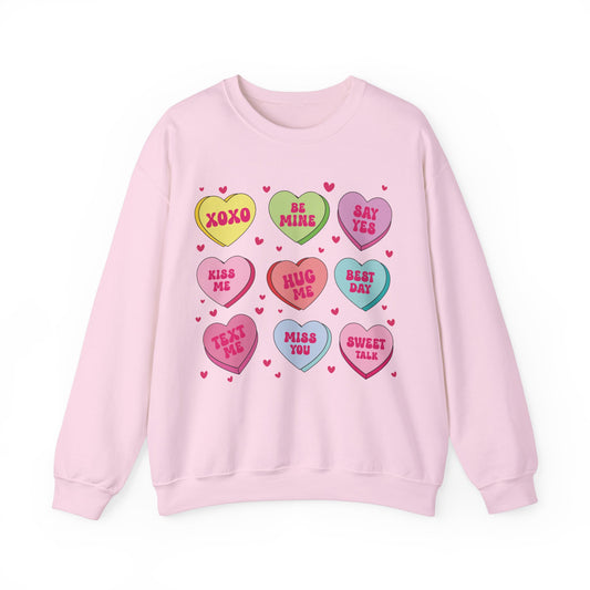 Hearts Candy Sweatshirt