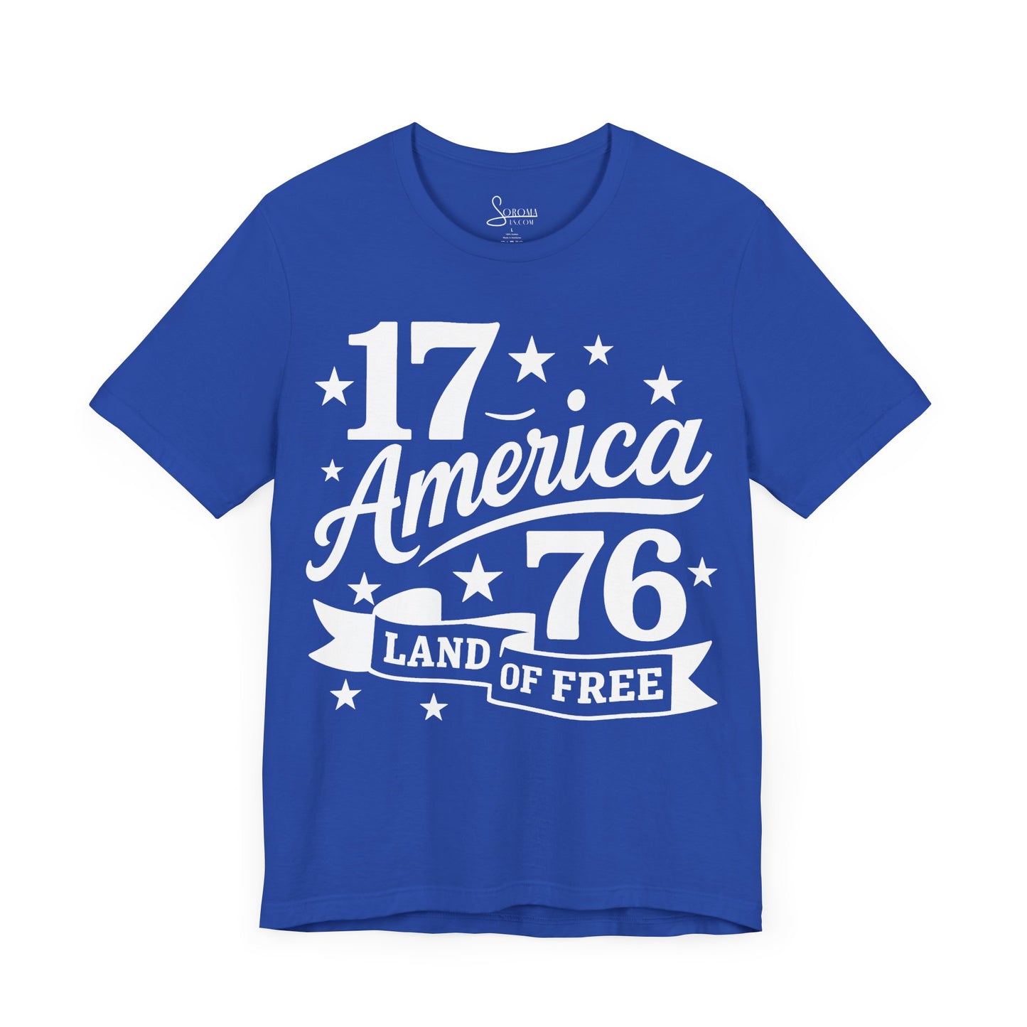 Patriotic 1776 America Land of Free T-Shirt