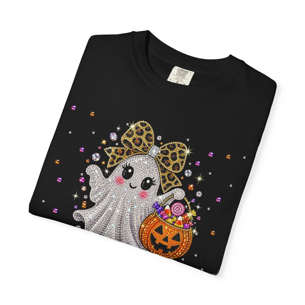 Spooky Mama Ghost Girl Dyed T-Shirt