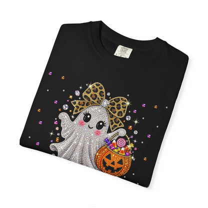 Spooky Mama Ghost Girl Dyed T-Shirt