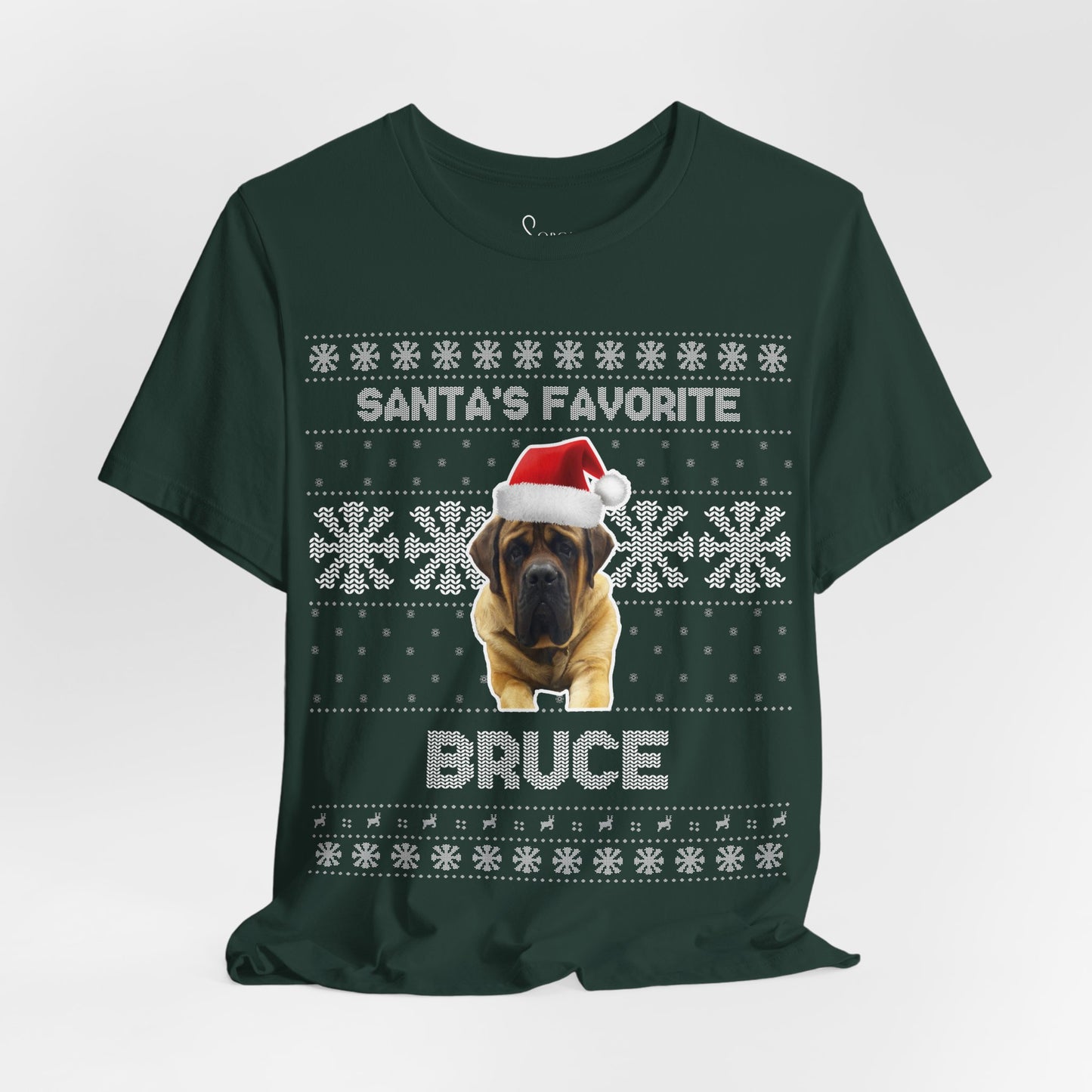 Santa's Favorite Pet T-Shirt - Personalized