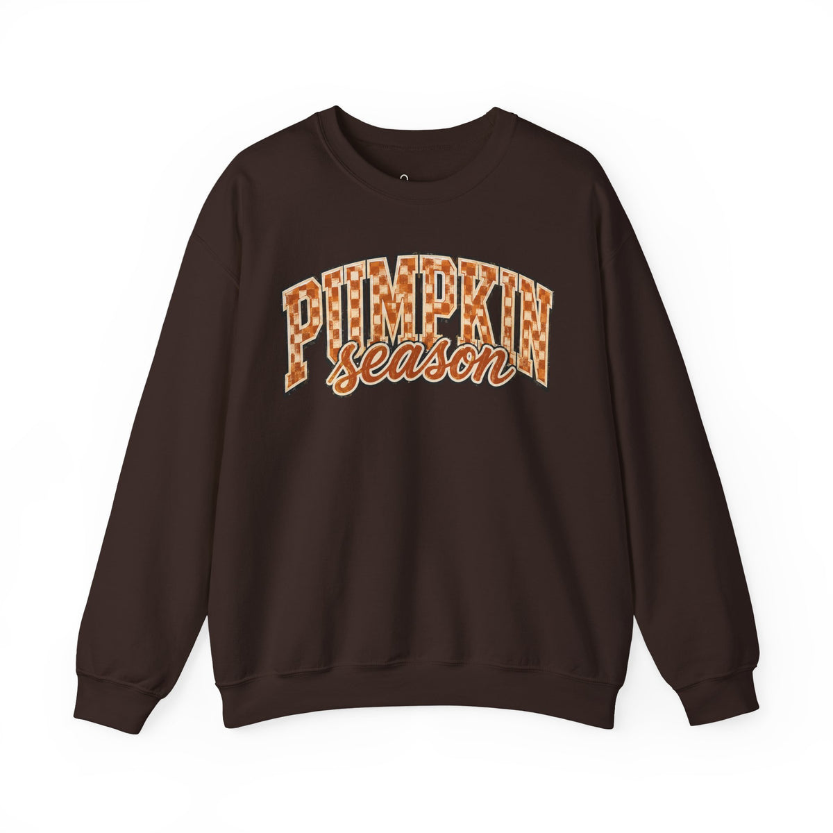 Pumpkin Season Checker Sweatshirt