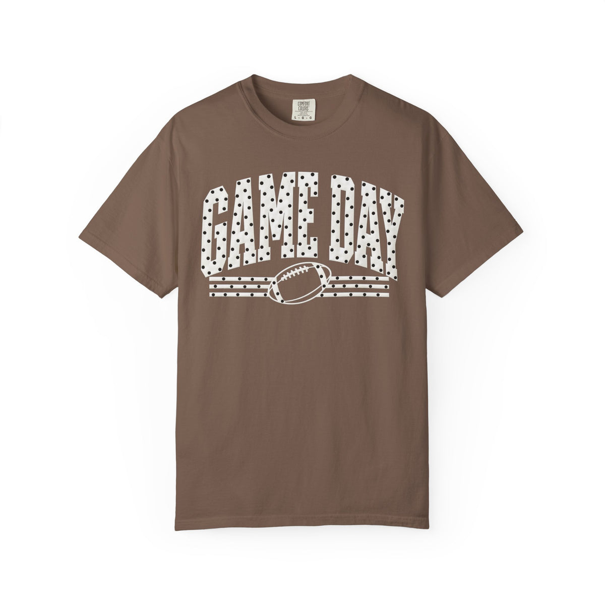 Game Day Polka Dots Dyed T-Shirt