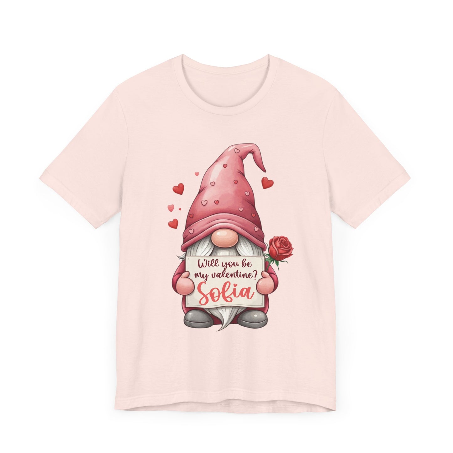 Will you be my Valentine T-Shirt - Personalized