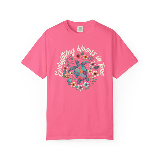 Everything Blooms Dyed T- Shirt