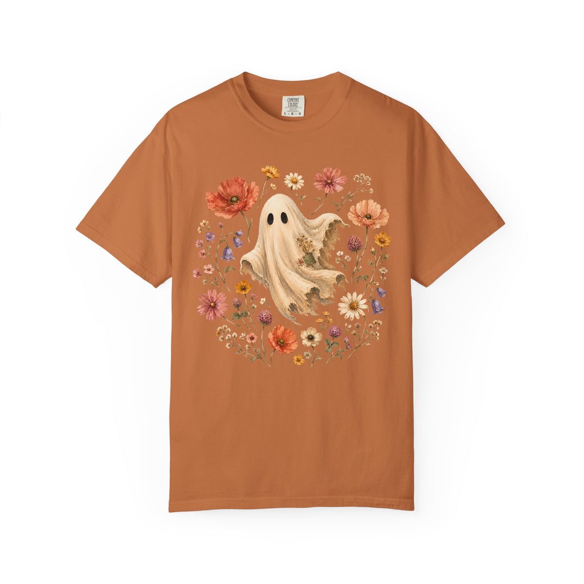 Ghost Floral Dyed T-Shirt