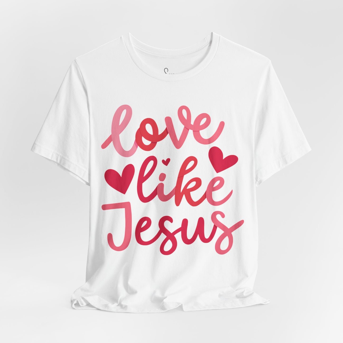 Love like Jesus Hearts T-Shirt