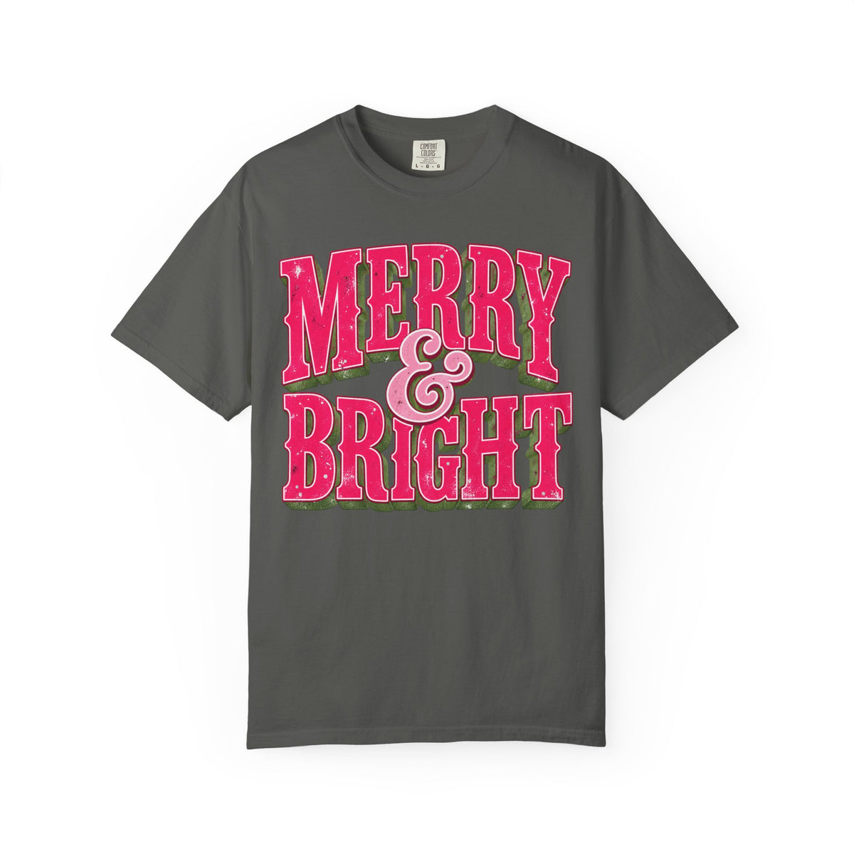Merry & Bright  Dyed T-Shirt