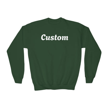 Custom Youth Sweatshirt - Personalized