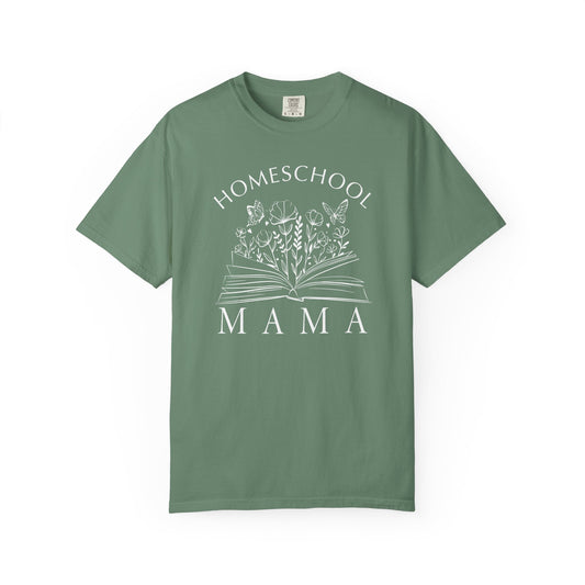 Homeschool Mama Dyed T- Shirt