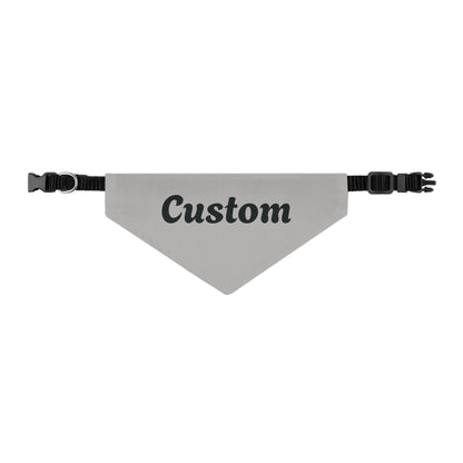 Custom Pet Bandana Collar - Personalized